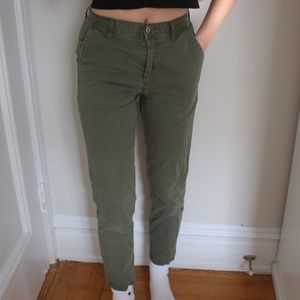 Brandy Melville olive green pants
